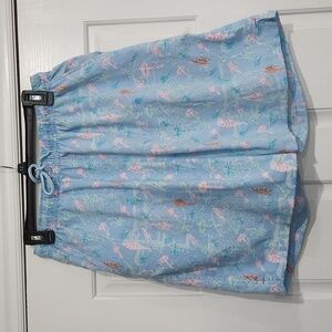 Peter Millar Seaside Collection Cottage Blue Fly Fish Swim Trunks Size Medium
